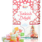 Sarahs Candy Factory Turkish Delight With Assorted Fruit Flavors (15.8 Oz) Gift Box For Everyone