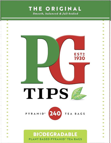 Pg Tips 240 Original Non-Pyramid Tea Bags (Pack Of 1)