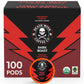 Death Wish Coffee - Single Serve Pods - Dark Roast Coffee Pods - Made with USDA Certified Organic Beans (Dark Roast  100 Count (Pack of 1))