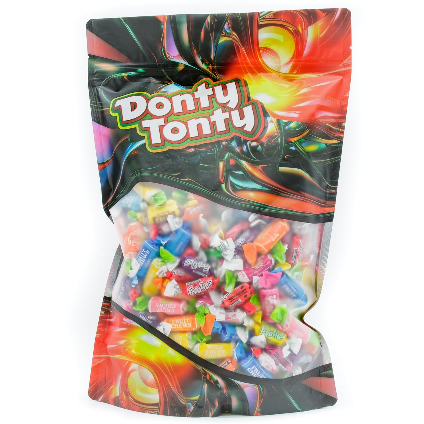 Candy Grand Variety Mix 5 Pounds - Anti Melt Pack  Assorted (Fruit Chews  Frooties  and Sour)  Bulk  Individually Wrapped  Resealable Bag