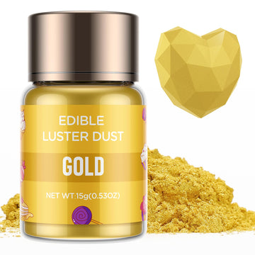 Luster Dust Edible for Cocktails - Food Grade Cake Dust Shimmer Powdered, Cherrysea Powder Luster Dust Food Coloring, Christmas 