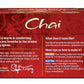 Twinings Chai Black Tea Individually Wrapped Bags, Sweet, Savoury Spices, Caffeinated, Enjoy Hot Or Iced - 50 Count