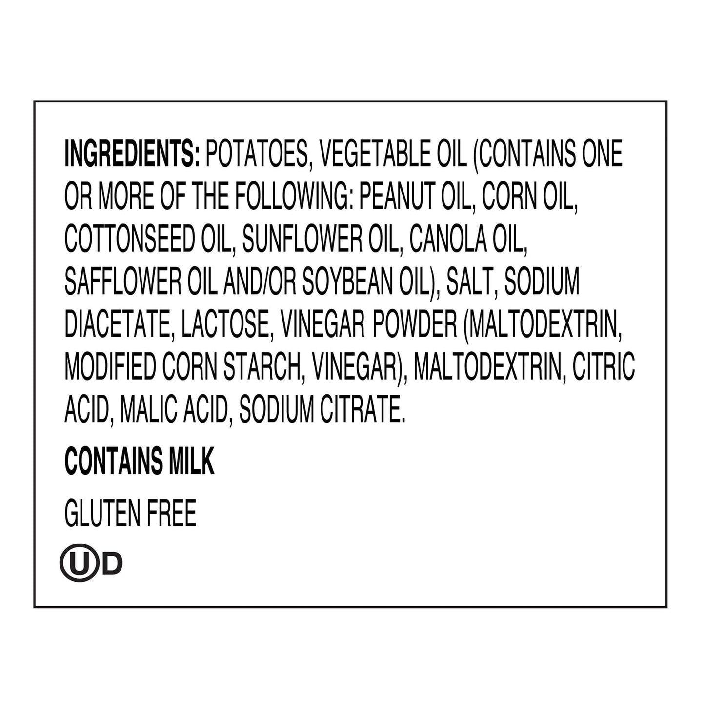 Dirty Chips Salt And Vinegar 25 2 Ounce Bags