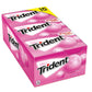 Trident Bubblegum Sugar-Free Gum, 14 Count (Pack Of 15)