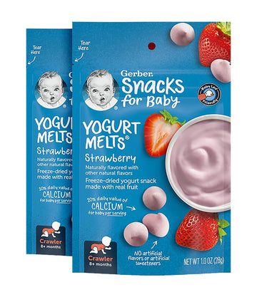 Gerber Yogurt Melts Strawberry (Pack Of 2)