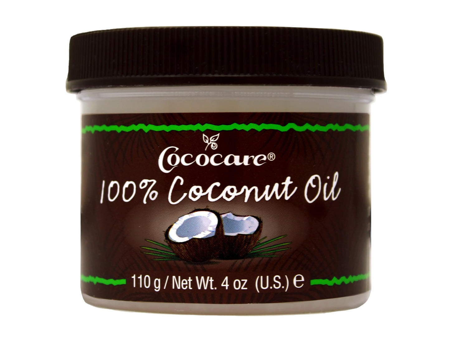 Cococare 100% Pure Coconut Oil - All Natural Coconut Oil for Skin and Hair, 4 OZ - 5 Pack