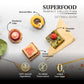 Laumire Gourmet Fruits - Superfood Parfait Collection [Get Well Soon Edition] - Square (16 Pcs) - Healthy Get Well Soon Gift Bas