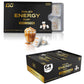 Dialed Gum Caffeine Gum 50mg Sugar Free Focus Supplement Pack of 64 Caramel Macchiato Brown
