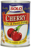 Solo Filling, Cherry, 12-Ounce Unit (Pack of 12)