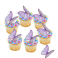48Pcs Edible Butterflies Cake Topper Edible Butterfly Cupcake Toppers Wafer Paper Butterflies Edible Butterfly Cake Decorations