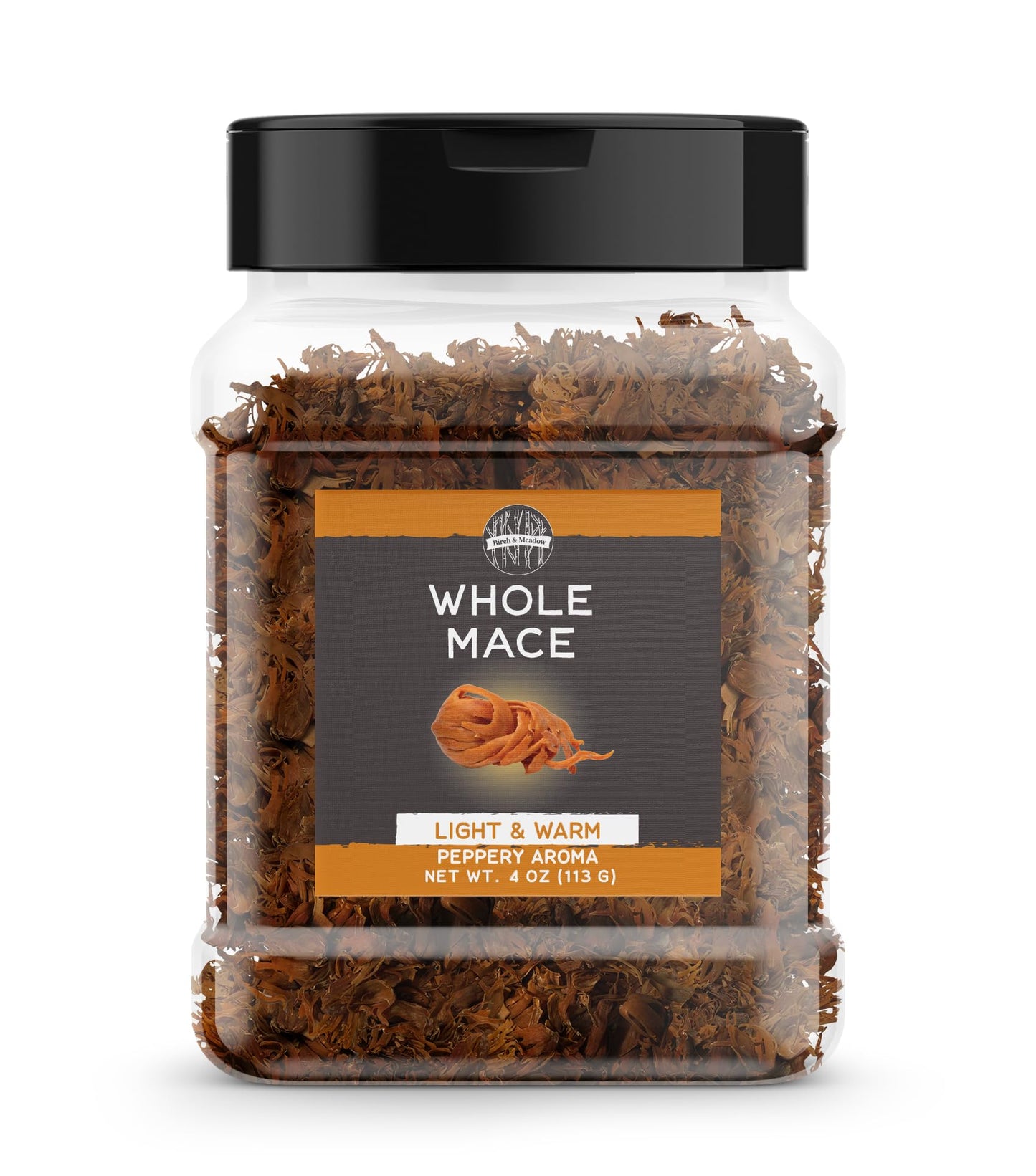 Birch & Meadow Whole Mace, 4 oz, Warm & Versatile, Hints of Nutmeg, Curries & Desserts