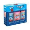 Nostalgia Kool-Aid Flossing Party Kit (3-Pack) | Blue Raspberry, Strawberry, Tropical Punch | 3 16Oz Bottles Of Cotton Candy Sug