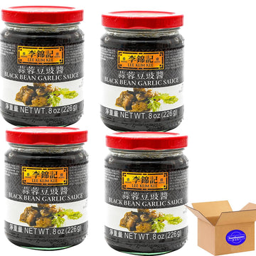 lkk Black Bean Garlic Sauce 8oz/226g pack of 4