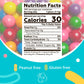 Gumballs For Gumball Machine - 1 Inch Large Double Bubble Gumballs - Assorted Fruit Flavored Bubble Gum For Kids - Sweet Gum Balls In Bulk 1.7 Lb - Chewing Gum For Kids