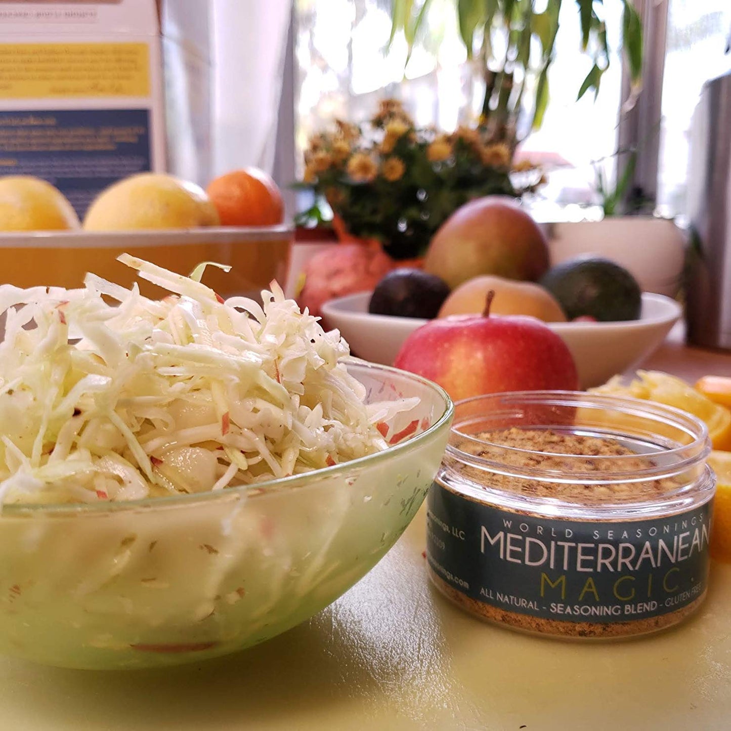 Mediterranean Diet - Non-Gmo - Mediterranean Seasoning - Mediterranean Spice Blend - Turkish Spices - Gluten Free Seasoning - Wo