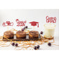 2024 Graduation Cupcake Toppers, Class Of 2024 Cupcake Toppers For Graduation Decorations, Congrats Grad Graduation Cake Decorat