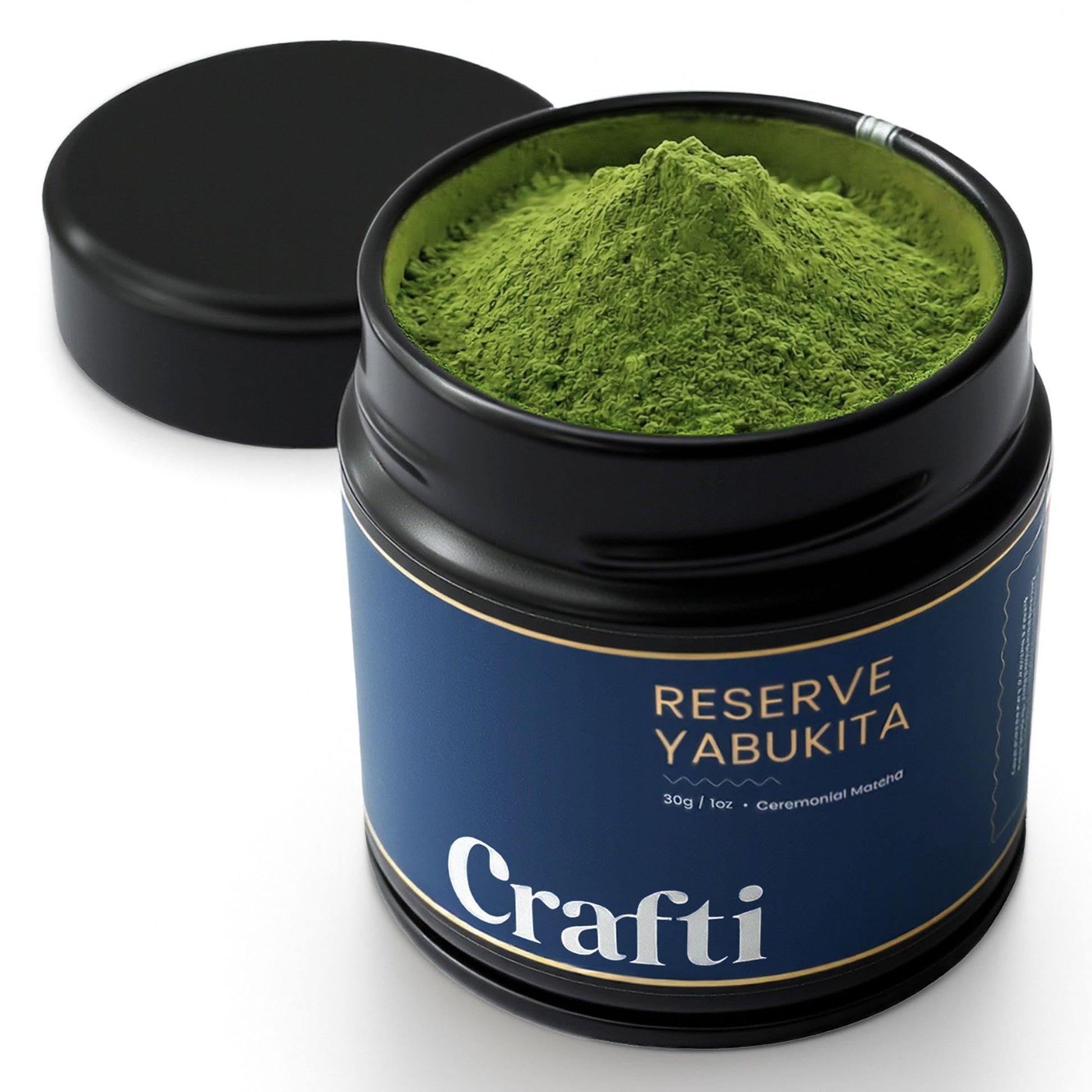 Crafti Ceremonial Grade Matcha Powder | 100% First Harvest | Single Cultivar | Yabukita | Unsweetened Authentic Japanese Matcha Green Tea Powder From Yame  Fukuoka (30G / 1.06Oz)
