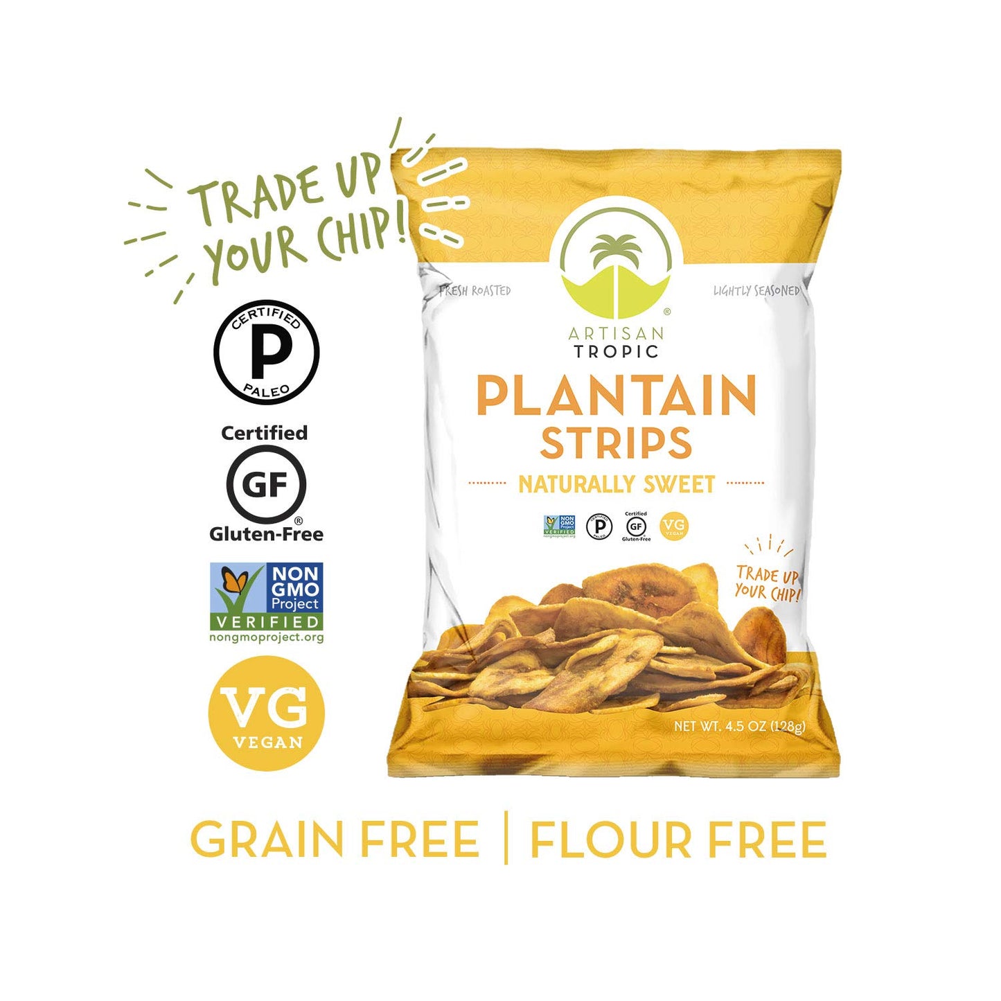 ARTISAN TROPIC Sweet Plantain Chips, 4.5 OZ