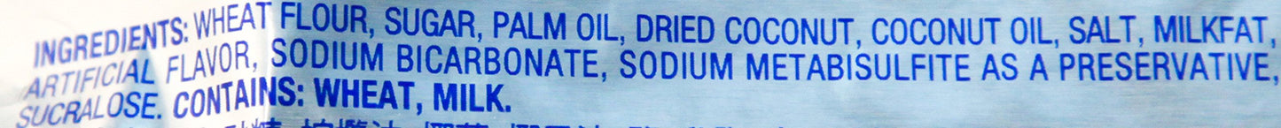 Kraft, Butter Coconut Cookies, 6.7 Oz