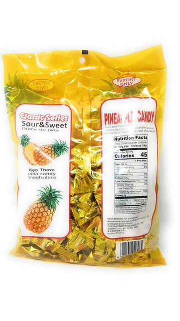 Classic Series Pineapple Candy 350G, 3 Pack
