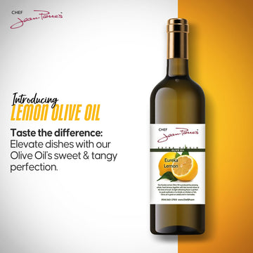 100% Naturally Infused Eureka Lemon Olive Oil 375Ml (12.5Oz)