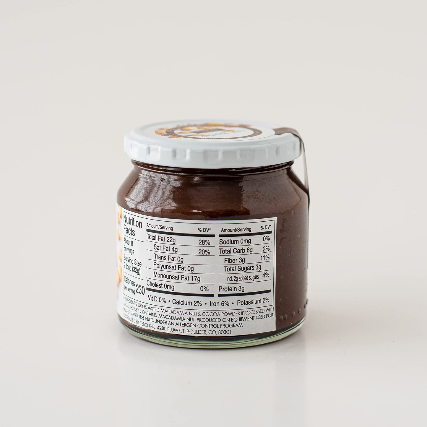 ButtaNutt Cocoa Macadamia Nut Butter - 8.8oz - Creamy, Nutritious Spread