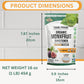 Tame Prime Usda Organic Monkfruit Sweetener With Allulose From Figs, 1 Lb (454 G), 1:1 Sweet Like Sugar, Organic Monk Fruit With