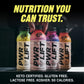 Whey Protein Water Sports Drink by PWR LIFT | Berry Strawberry | Keto, Vitamin B, Electrolytes, Zero Sugar, 10g of Protein | Pos