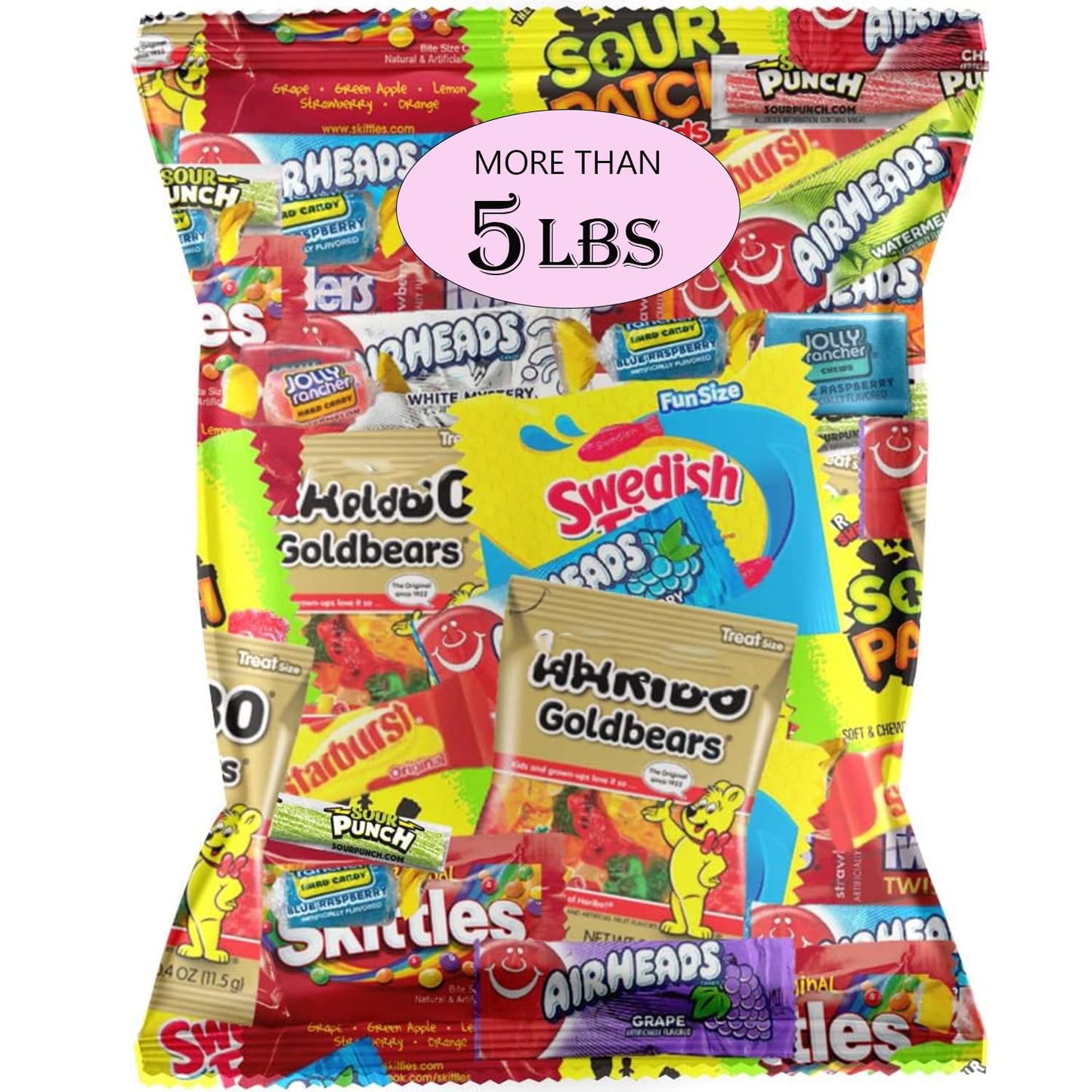 Bulk Candy Variety Pack - Bulk Candy's Individually Wrapped - Candy Bars, Hard Candy, Taffy's, Candy For Every Occasion More Tha