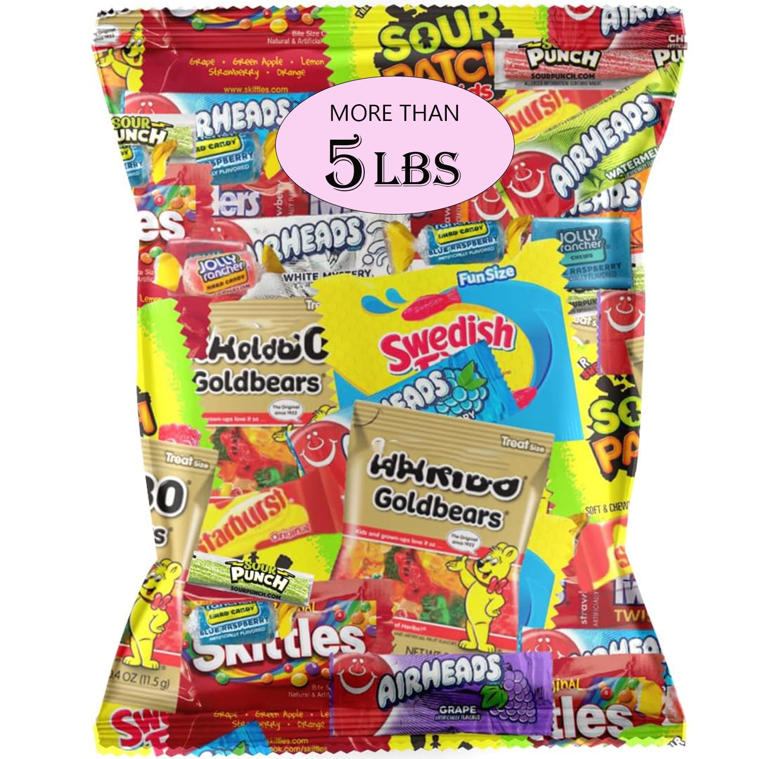 Bulk Candy Variety Pack - Bulk Candy's Individually Wrapped - Candy Bars, Hard Candy, Taffy's, Candy For Every Occasion More Tha