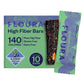 Floura Blueberry Matcha Fruit-Forward Fiber Bars- High Fiber, Vegan, Gluten & Dairy Free, Low Calorie Healthy Snack Bars with Up
