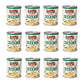 Lehmans Canned Chicken Broth, All Natural Fully Cooked Stock, 27 oz Cans, Case of 12, Multicolor