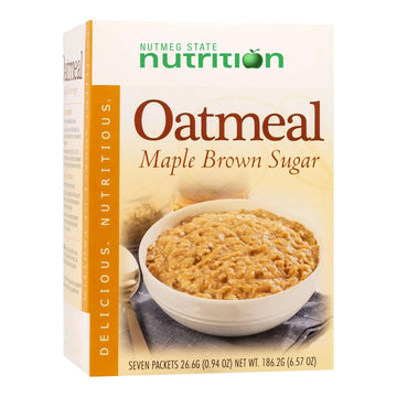 Nutmeg State Nutrition HealthyWise - High Protein Oatmeal, 15g Protein, Low Calorie, High Fiber, Low Sugar, Low Fat, Ideal Prote