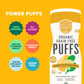 Serenity Kids 6+ Months Grain-Free Allergen-Safe Puffs For Toddlers & Babies - No Grains, Gluten, Nuts, Rice - Organic Veggies, Legumes, Olive Oil (1.5 Ounce (1 Count), Cheddar & Cauliflower Spinach)
