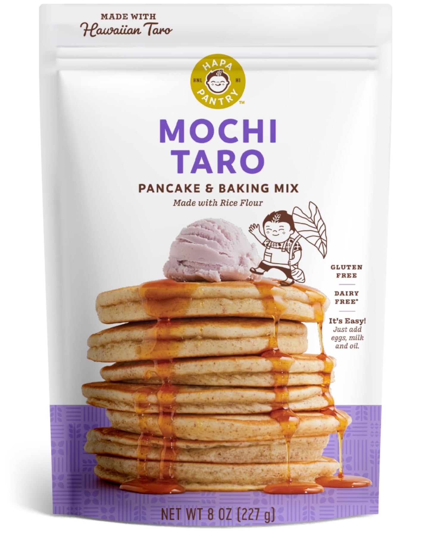 Hapa Pantry Mochi Taro Pancake & Baking Mix