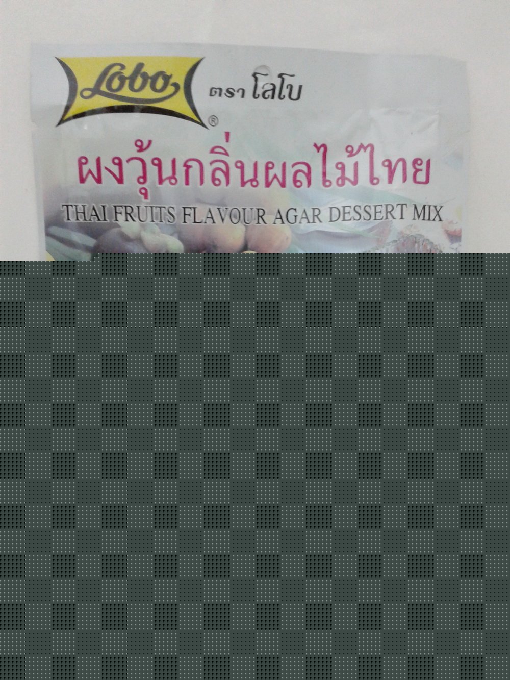 Lobo Thai Fruits Flavor Agar Dessert Mix - 4 Oz