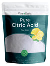 Viva Doria 100% Pure Citric Acid, Food Grade, Fine Grain, 5 Lb (2.27 Kg)