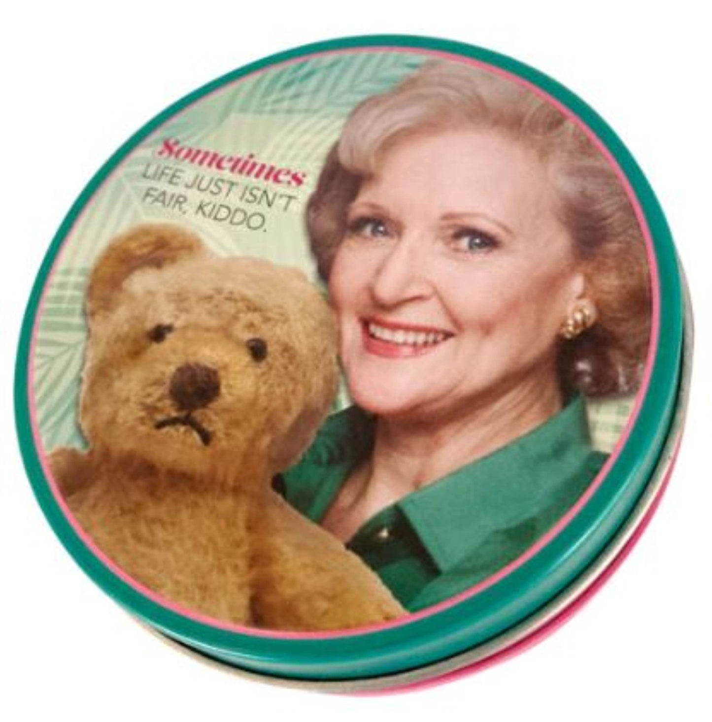 Abc Signature The Golden Girls Marshmallow Flavored Candy - One (1) Fernandos Missing Ear Collectible Tin Bear Shapped Candies S
