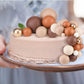 Maitys 216 Pcs Balls Cake Topper Mini Balloons Cake Toppers Foam Ball Cake Decorations Ball Shaped Cake Insert Topper Balloon Ca