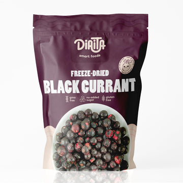 Freeze-Dried Blackcurrant - 7 Pack - 100% Real Fruit, No Sugar Added, Crunchy & Delicious, Long Shelf Life