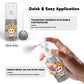 CAKESTAR Edible Glitter Spray - 10g Luster Dust for Cakes & Drinks - Silver Gray