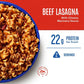 Mountain House Lasagna With Meat Sauce | Freeze Dried Backpacking & Camping Food |6-Pack