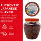 Shirakiku Salted Plums Shiso Ume PET | Japanese Umeboshi Plums for Vinaigrettes, Noodles, Sandwiches, & Rice Balls | High Fructo