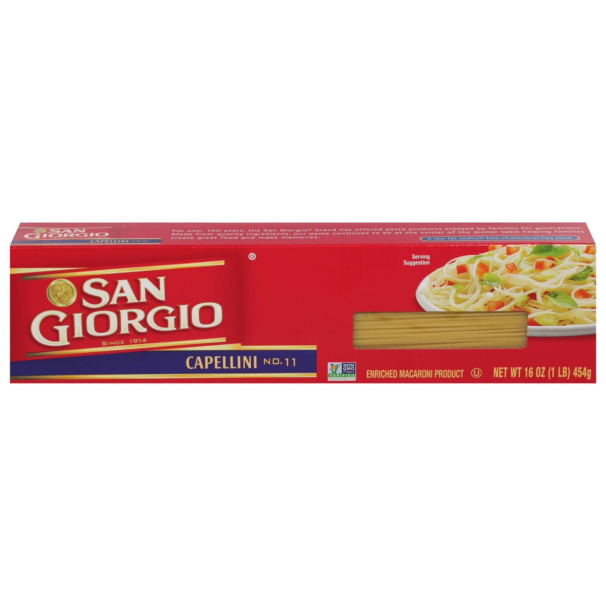 San Giorgio Capellini Pasta 16 oz