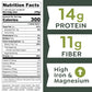 Witzi'S No Oats Oatmeal Alternative, Cacao, 2Oz (Pack Of 6), Made With Chia Seeds, Cinnamon & Chocolate, Grain Free, Gluten Free