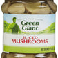 Green Giant Sliced Mushroom Vegetable, 4.5 Ounce Glass Jar -- 12 per case.