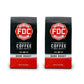 Fire Department Coffee Dark Roast Whole Bean Coffee, Bold & Smooth, 12 oz (Pack of 2), Veteran Owned, Roasted in the USA