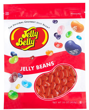 Jelly Belly Orange Crush Jelly Beans - 1 Pound (16 Ounces) Resealable Bag - Genuine, Official, Straight From The Source