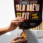 Gradys Cold Brew New Orleans Style Coffee & Chicory Pouches, All-in-One Kit, 24 Ounce, Makes 36 Drinks, Original