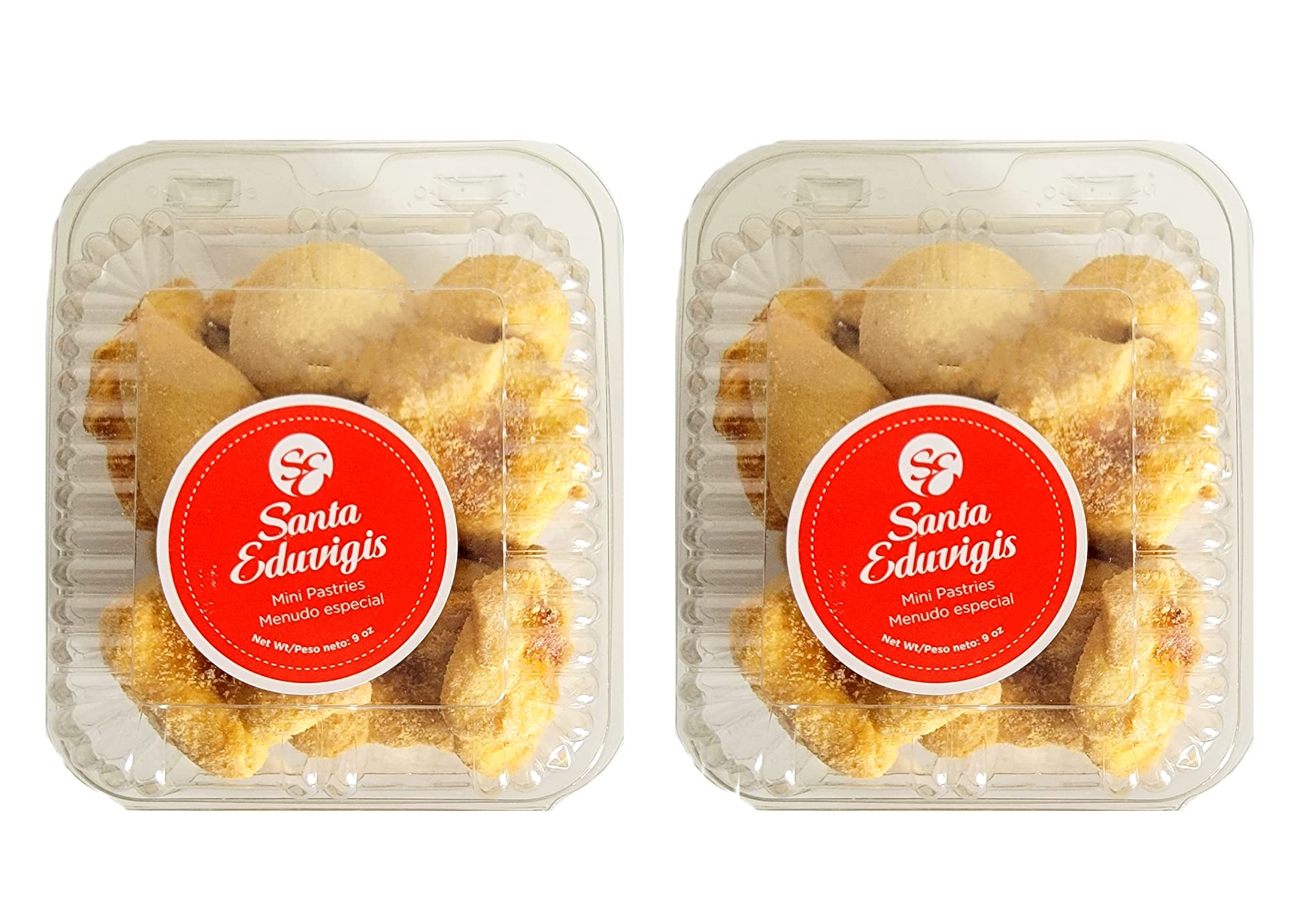 SANTA EDUVIGIS Mini Pastries Specials Salvadoran Pastry, Variety Pack | Pan Dulce Menudo Especial Salvadoreo, 18 Ounce Total (Pa